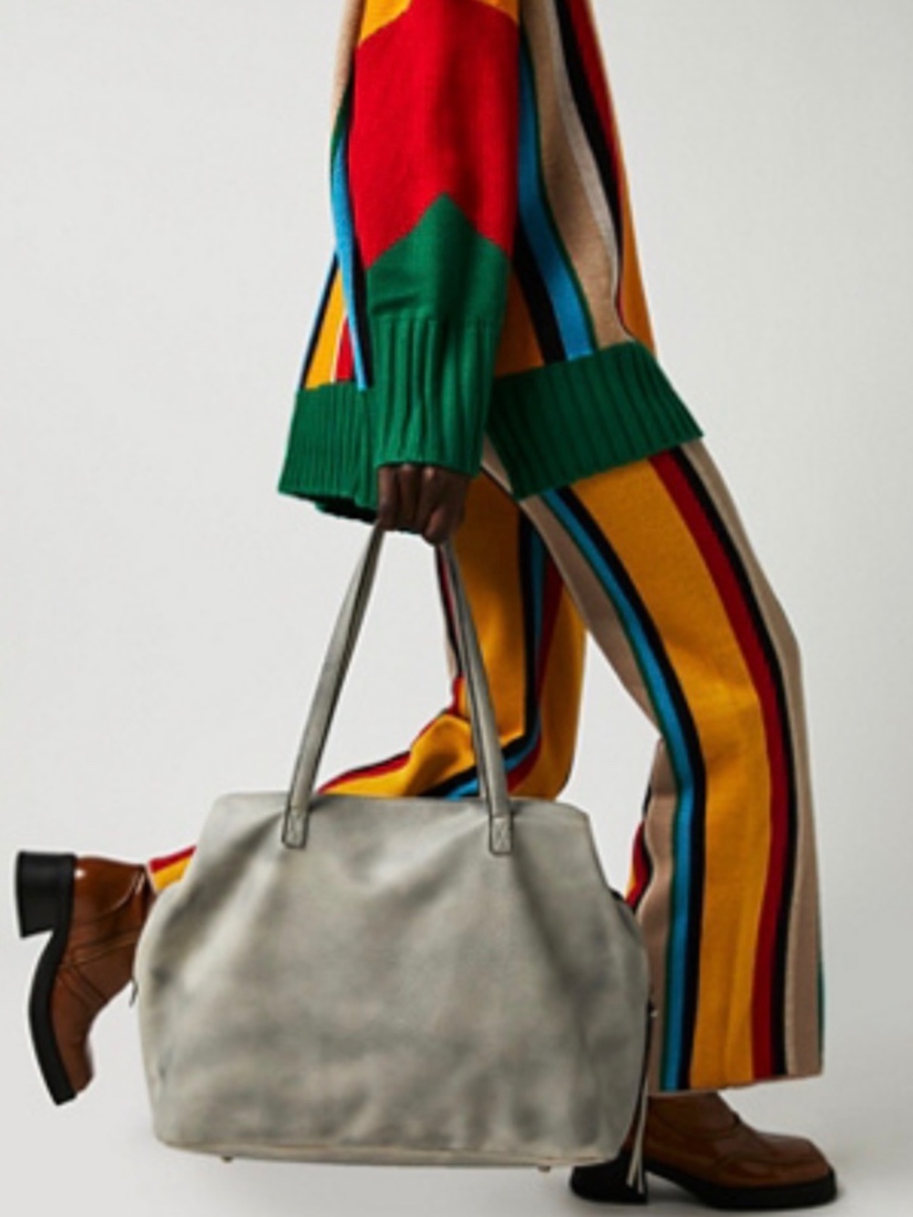 Free People: Sid Slouchy Vegan Tote